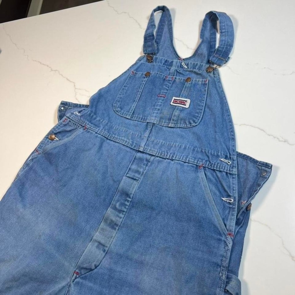 True vintage denim Big Mac baggy overalls